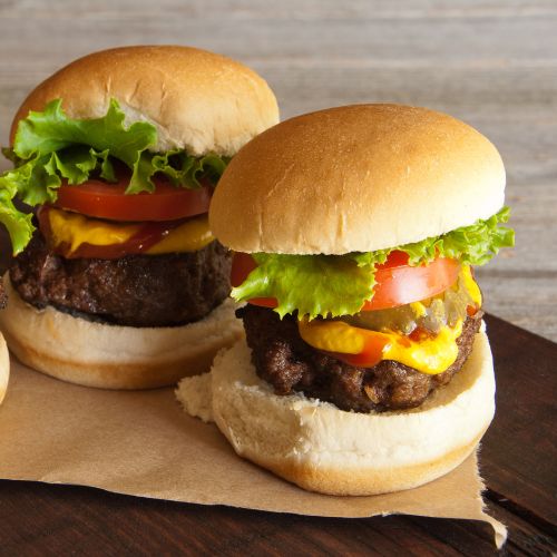 Beef Burger with Herbs and Mustard