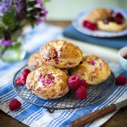 Raspberry Scones