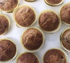 Banana Yoghurt Muffins