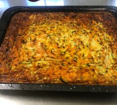 Zucchini and Carrot Slice
