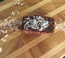 Puffed Rice Choc Slice