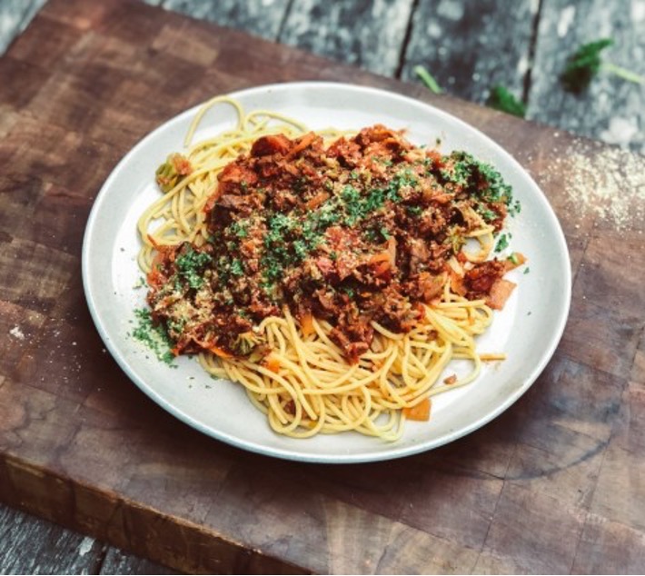 Vegan Spaghetti Bolognese