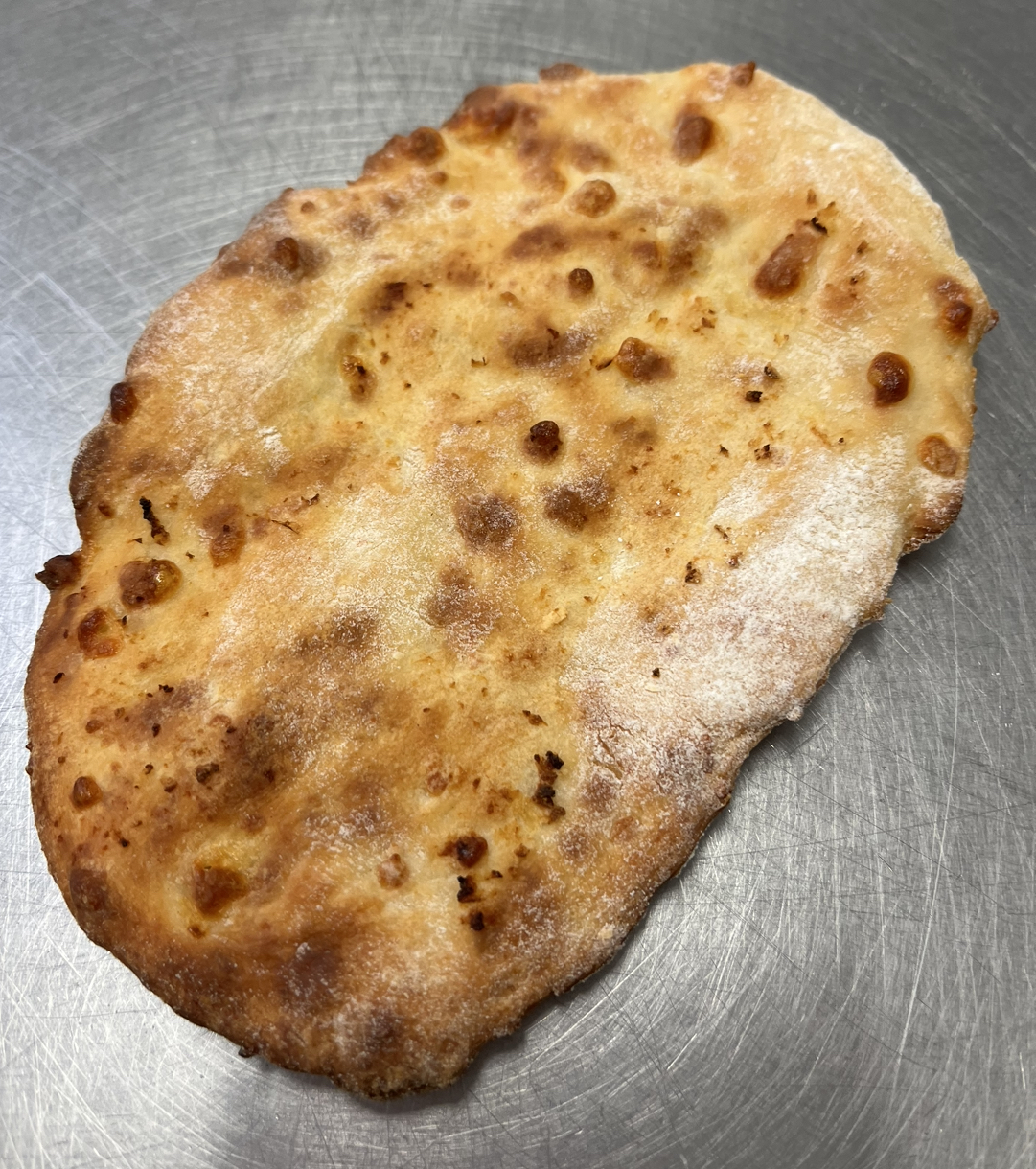 Cheese and Garlic Naan Bread