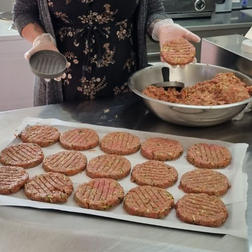 Veggie-Loaded Beef Patties