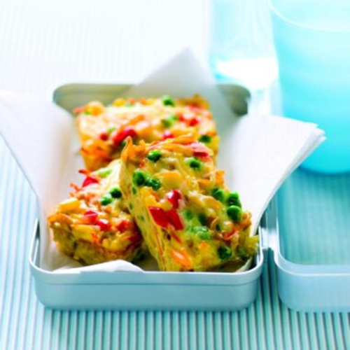 Pasta and Vegetable Frittata